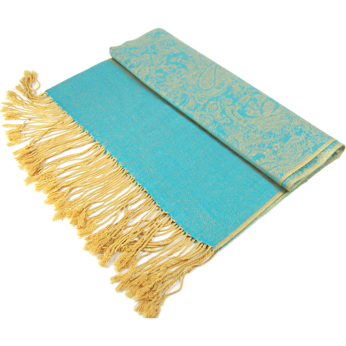 Jacquard Turquoise-Gold