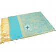 Jacquard Turquoise-Gold