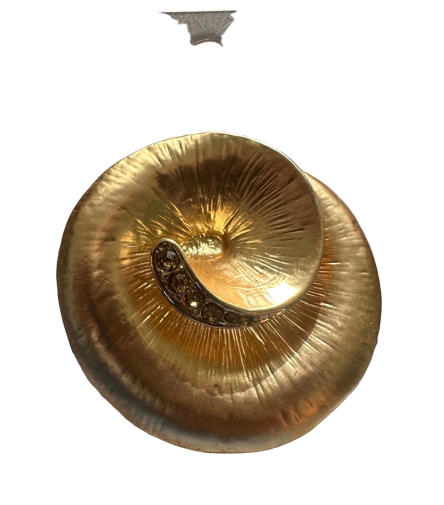 Golden Snail Magnetic Pin