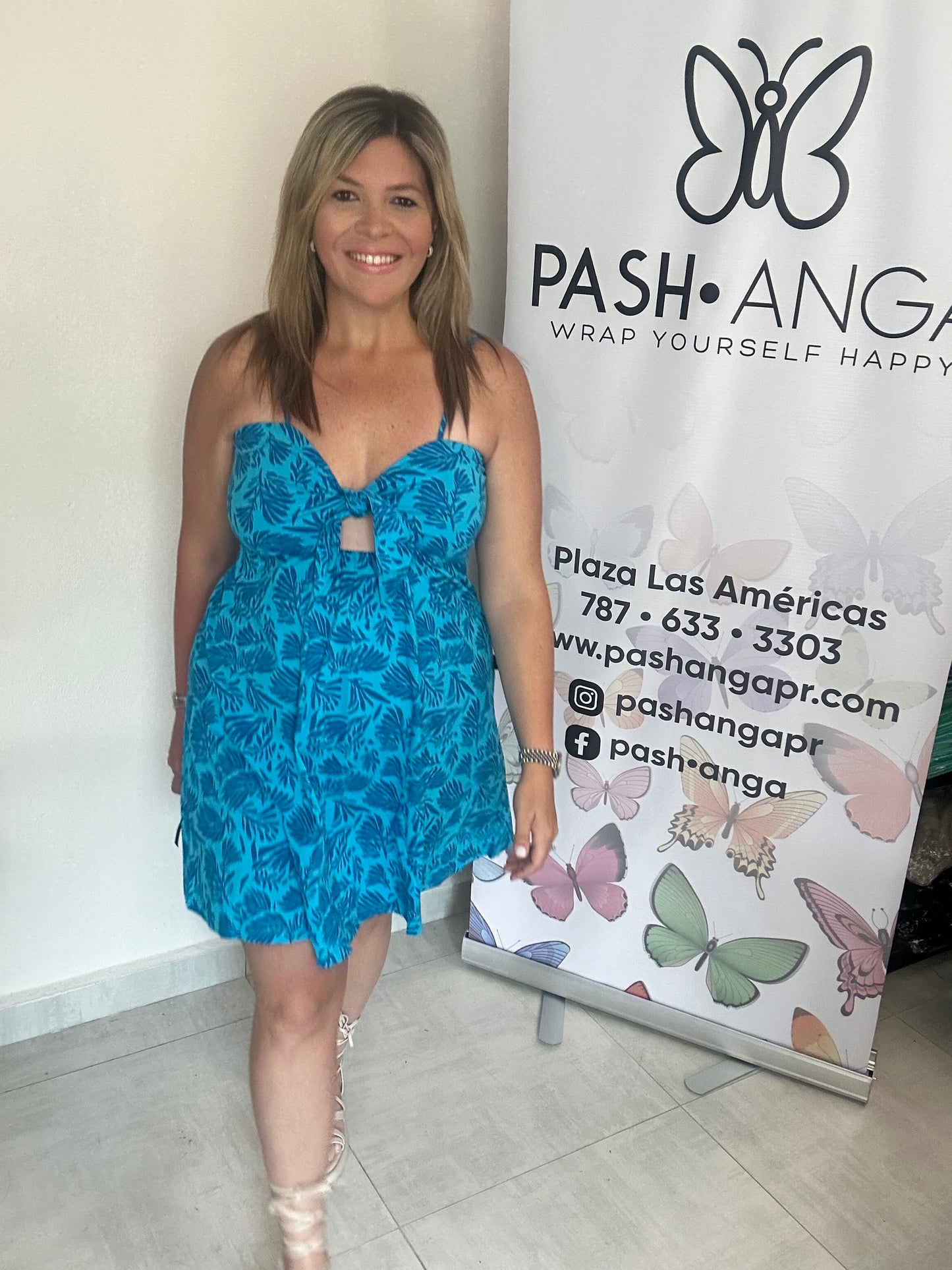Sassy knot Dress