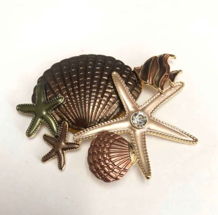 Seven Seas Brooch