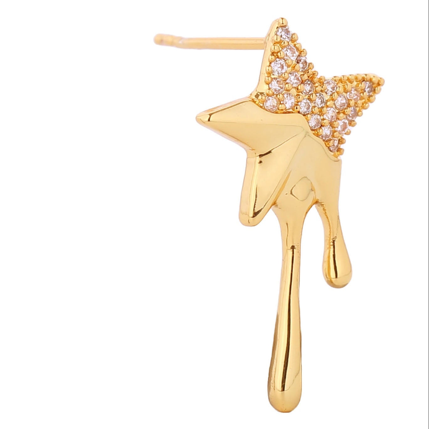 Drop Star Earrings