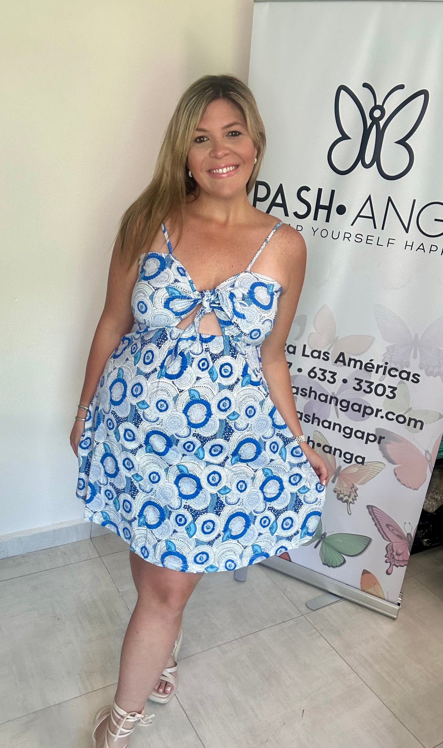 Sassy knot Dress
