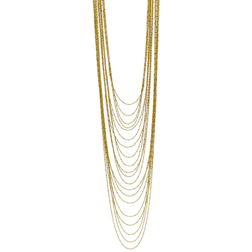 Metal Falls Necklace