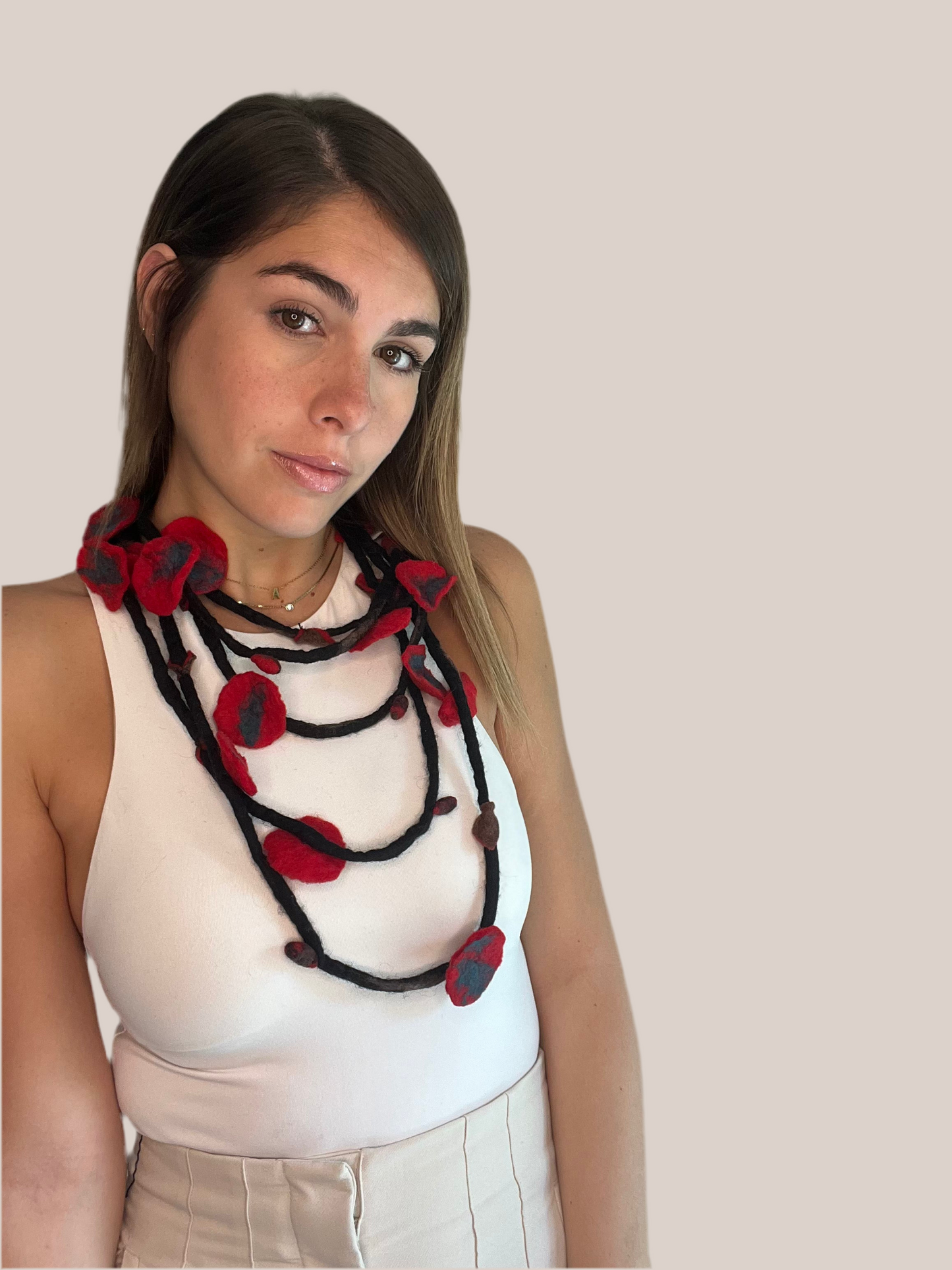 Wool Necklace