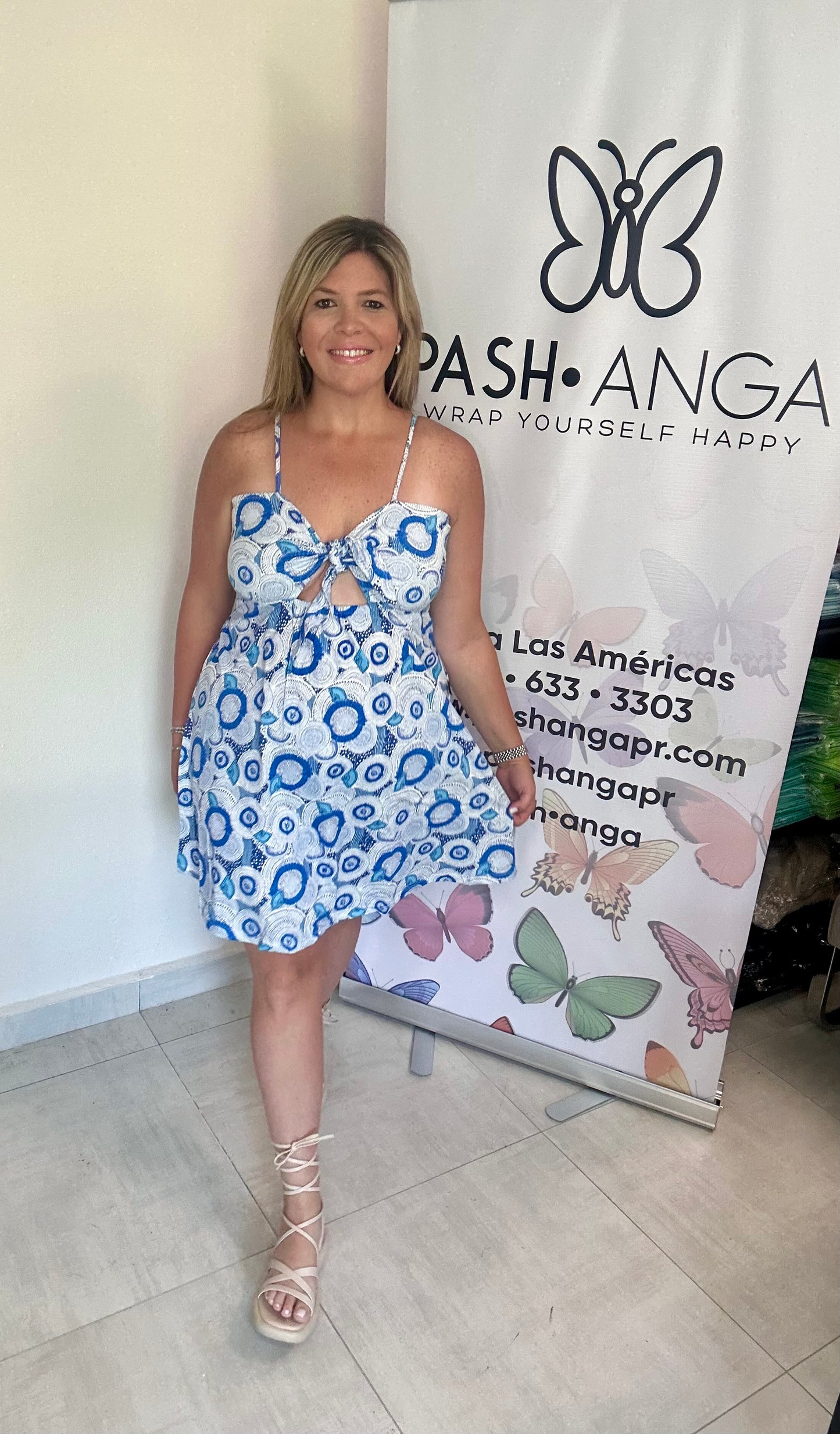 Sassy knot Dress