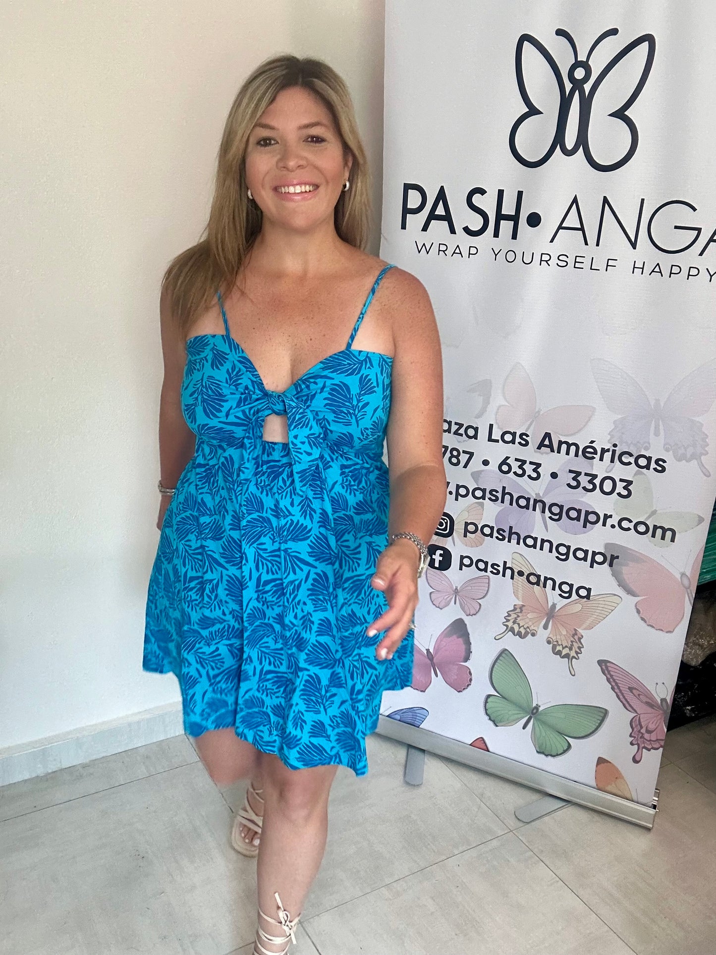 Sassy knot Dress