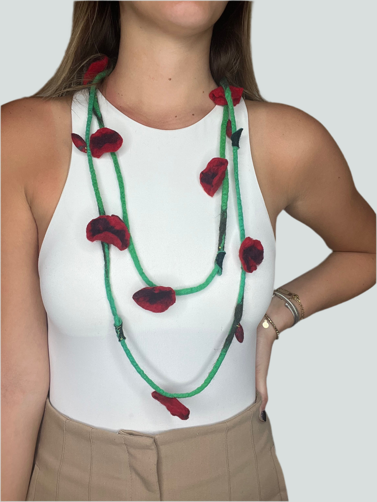 Wool Necklace