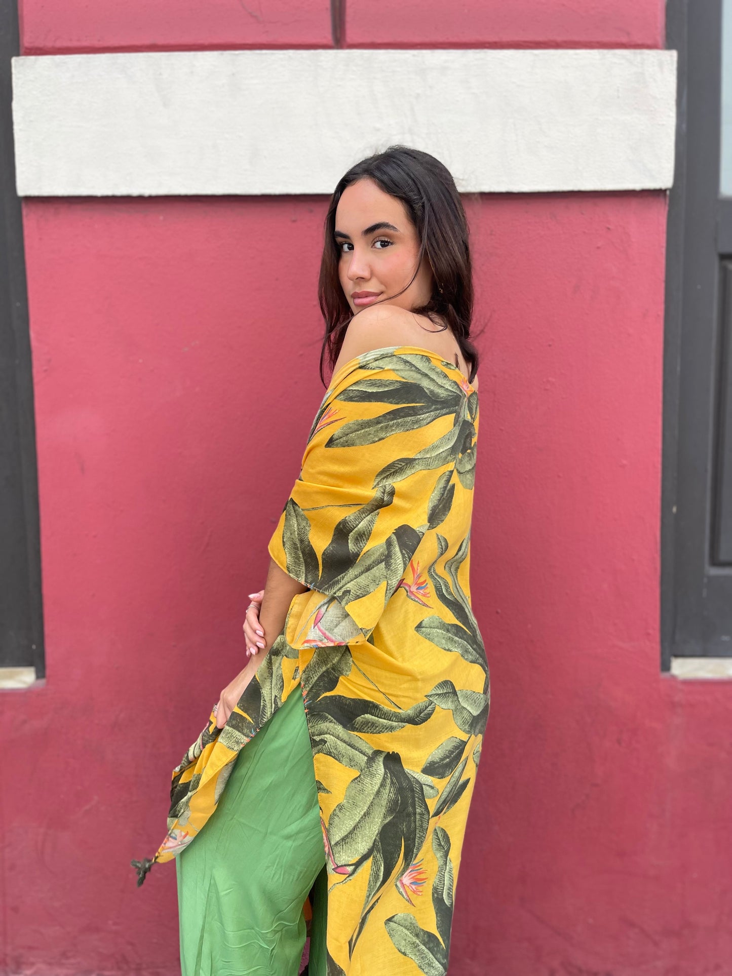 Ave de Paraiso Kimono
