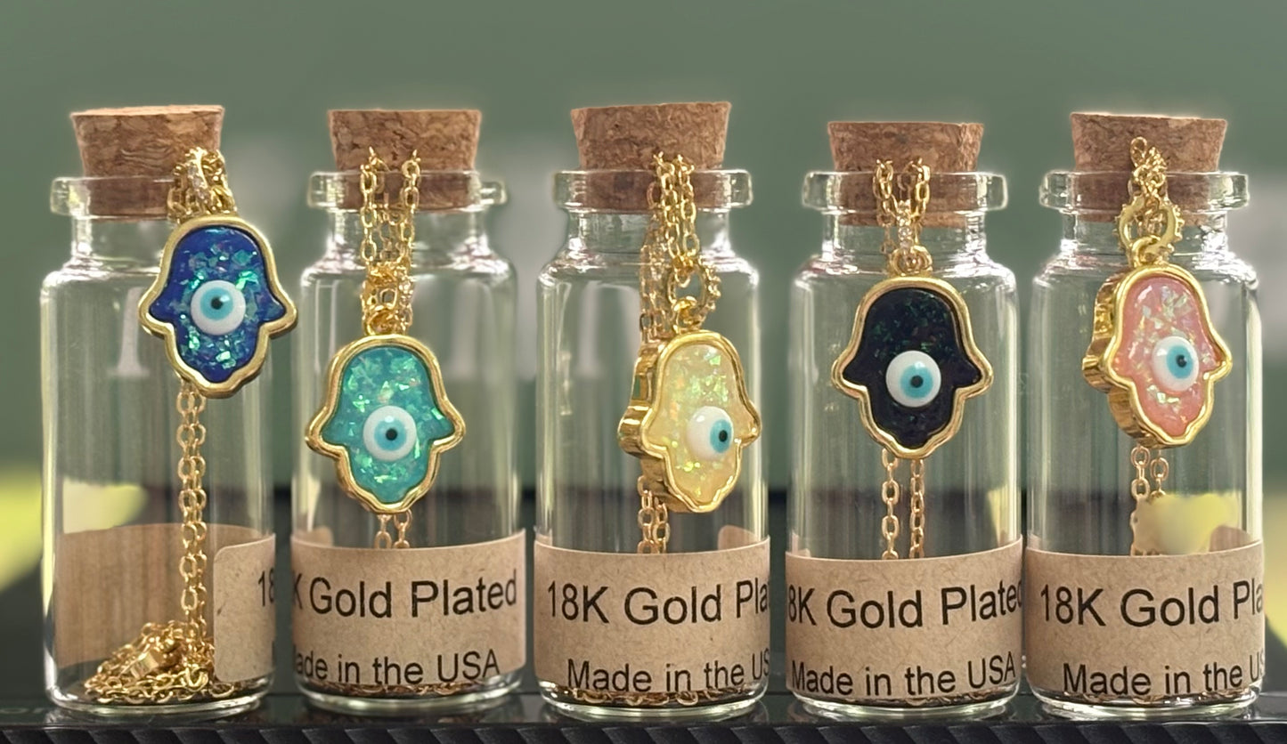 Necklace in a Bottle