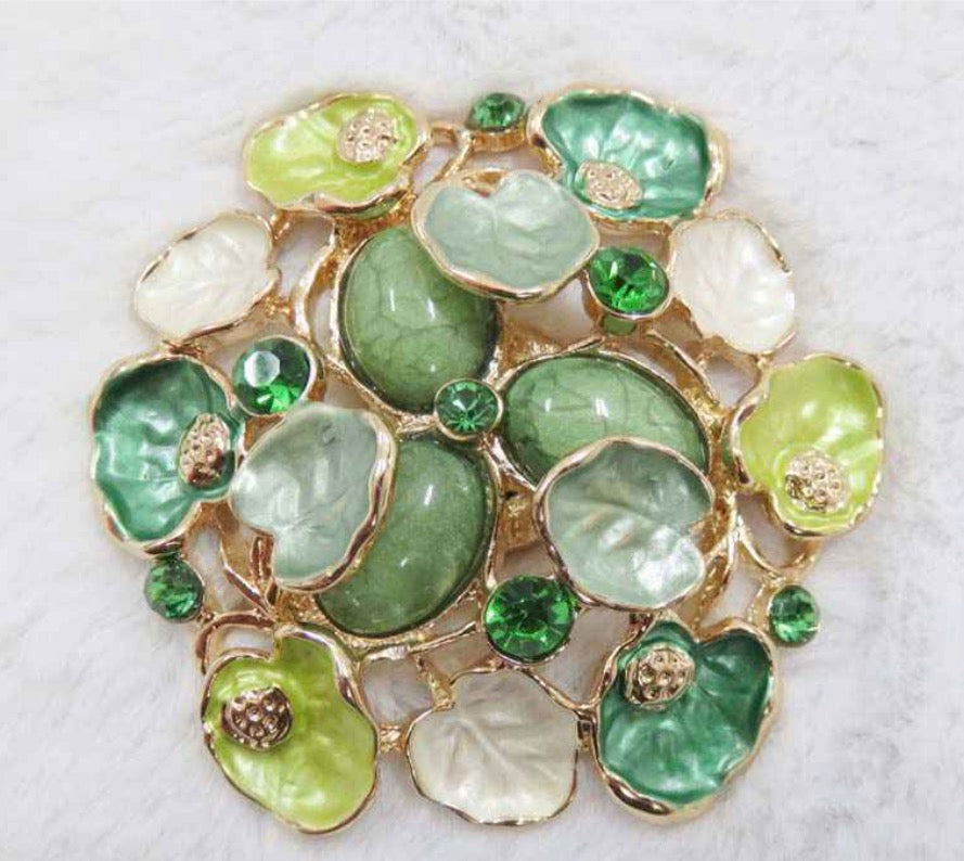 Hortensias Brooch