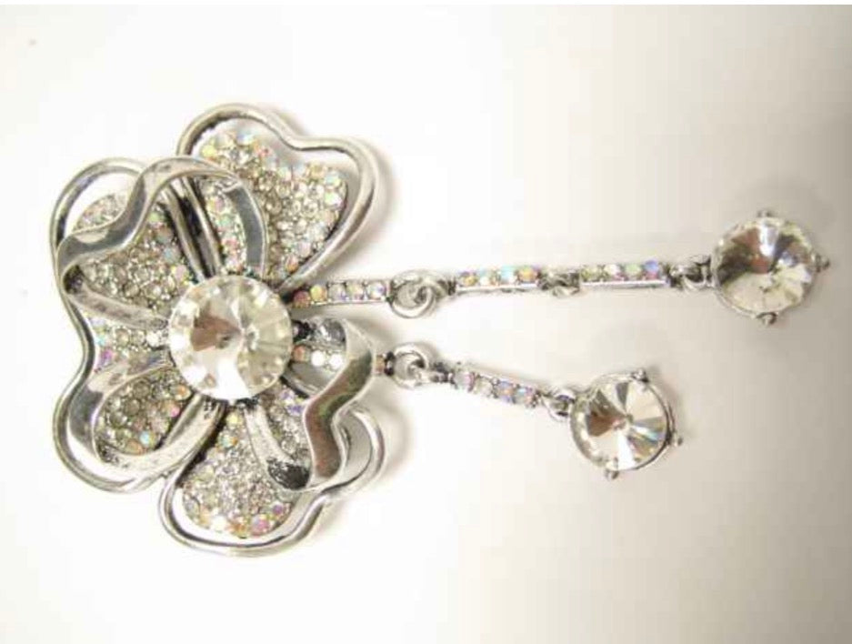 Floating Flowers Brooch
