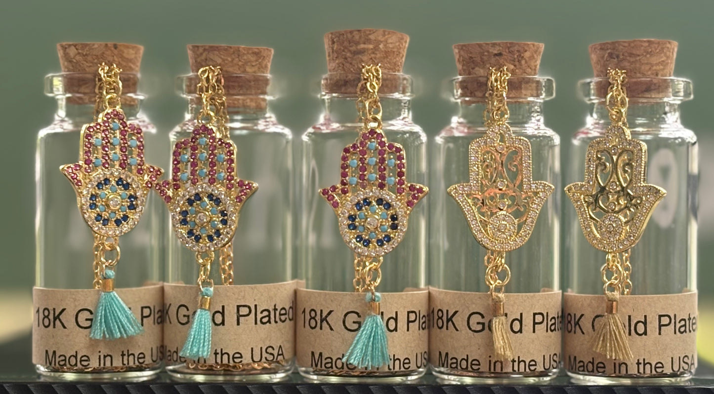 Necklace in a Bottle