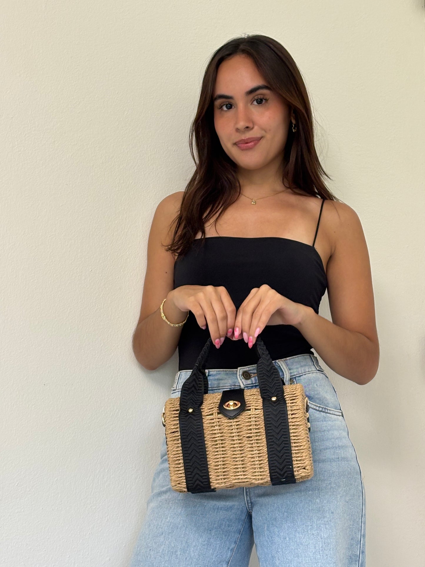 Dainty Wicker Bag
