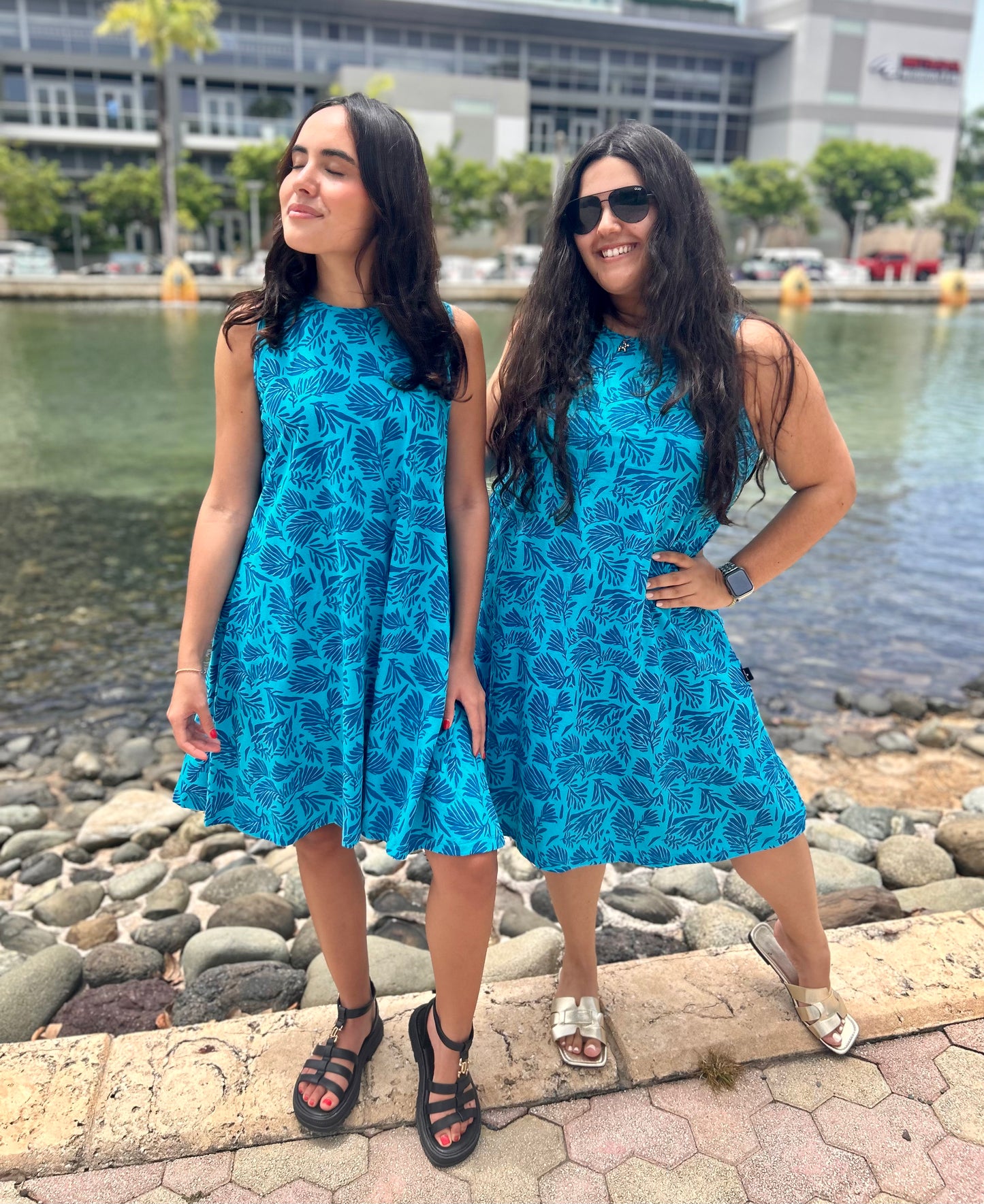 A Line Tropic Dress