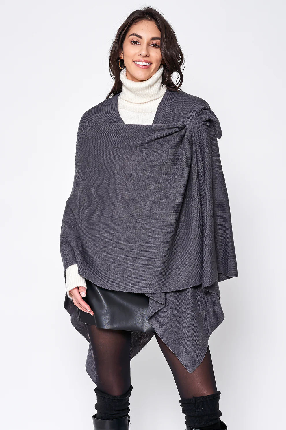Shoulder Strap Ruana