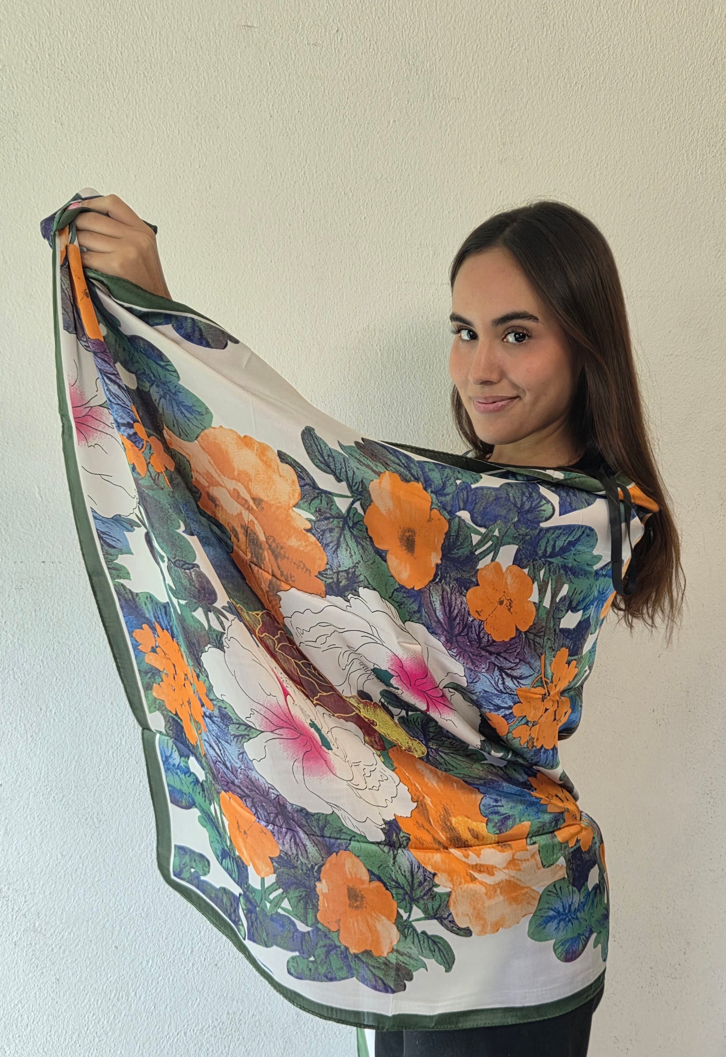 Multi Use Satin Scarf