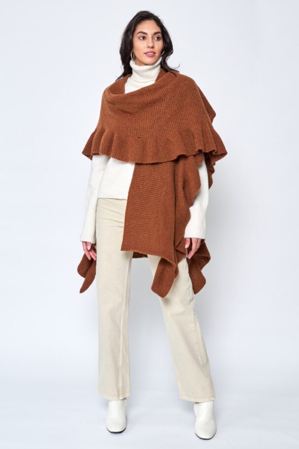 Ruffle Ruana Too