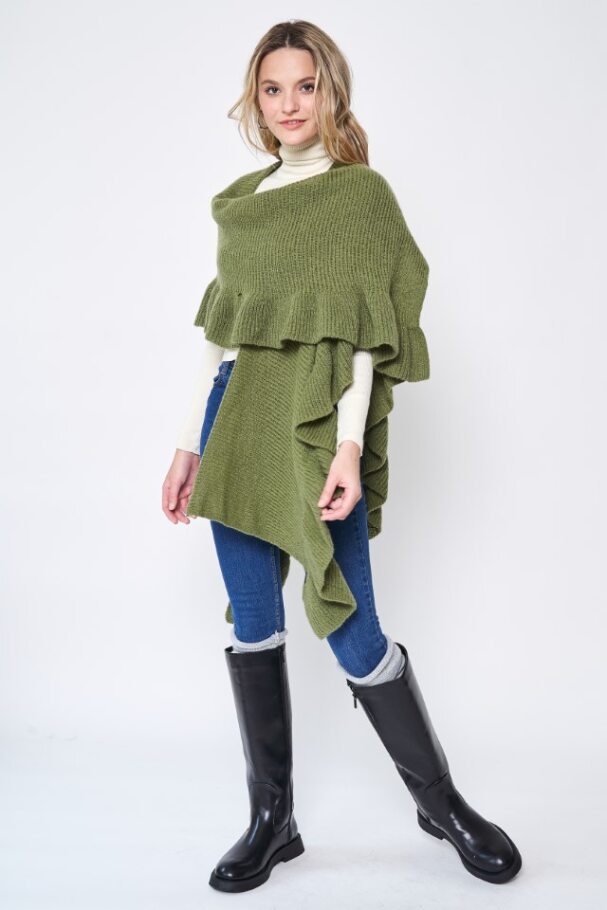 Ruffle Ruana Too