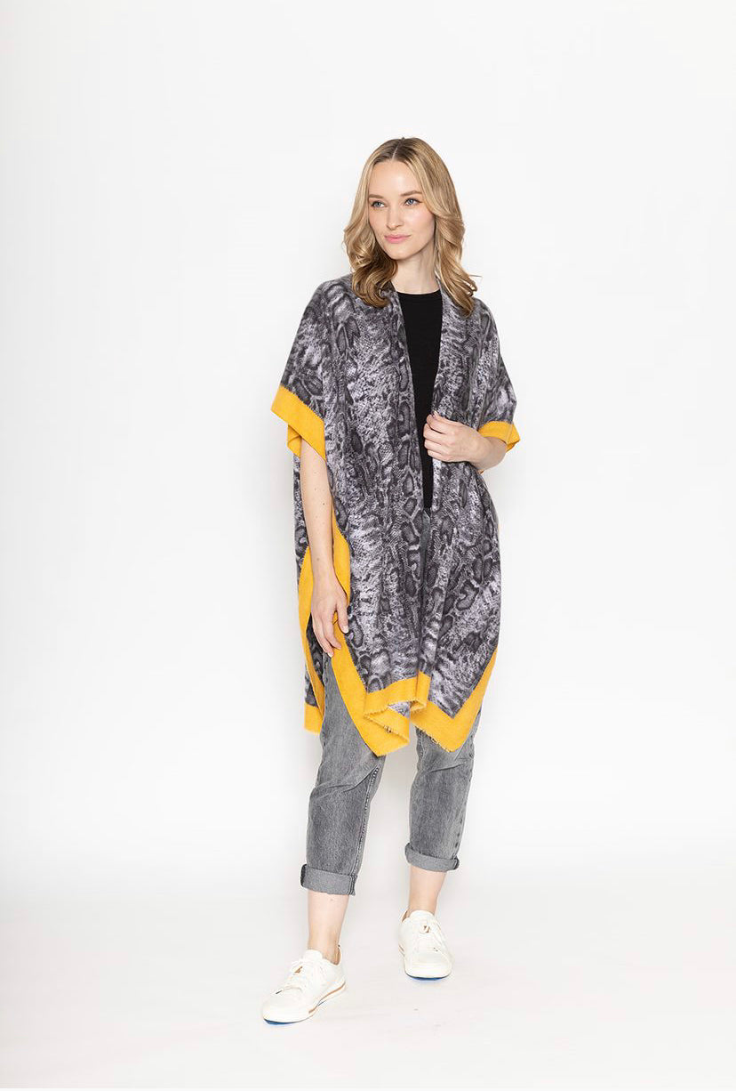 Snake Print Kimono
