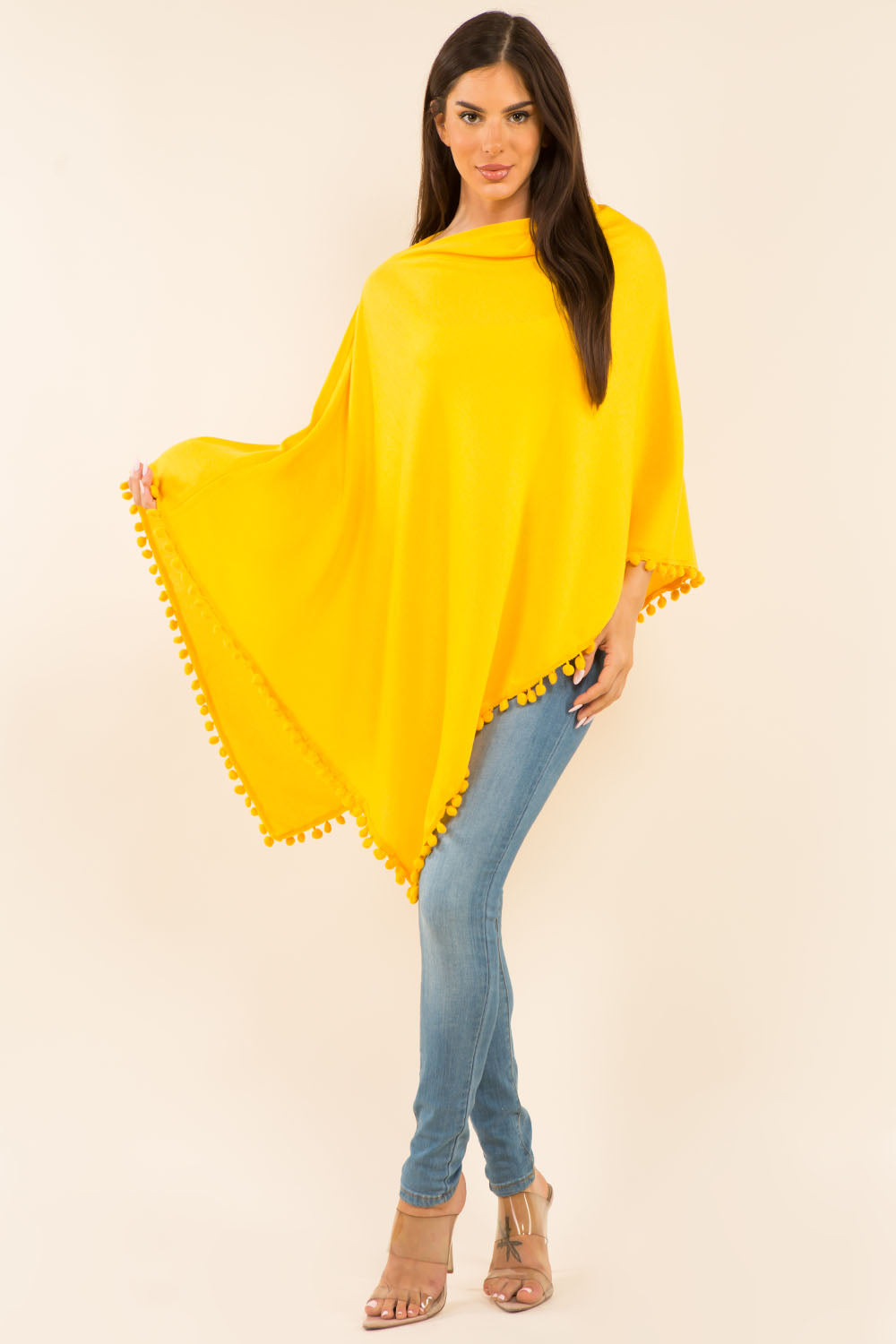 Pom Pom Poncho