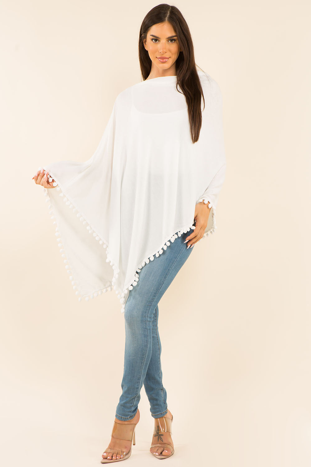 Pom Pom Poncho