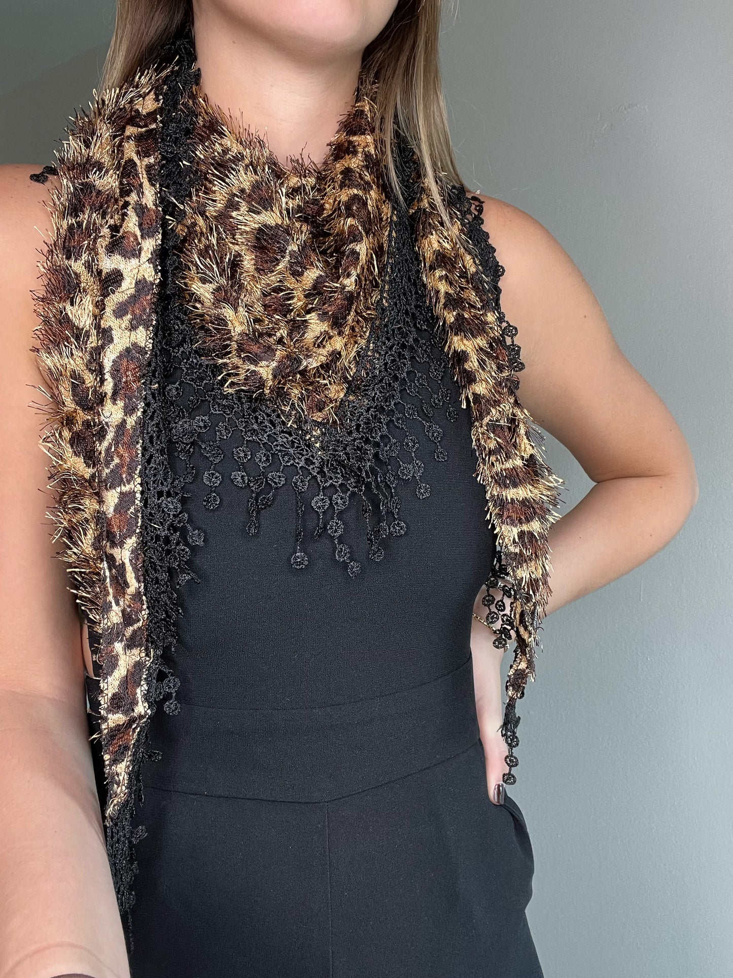 Cheetah Scarf