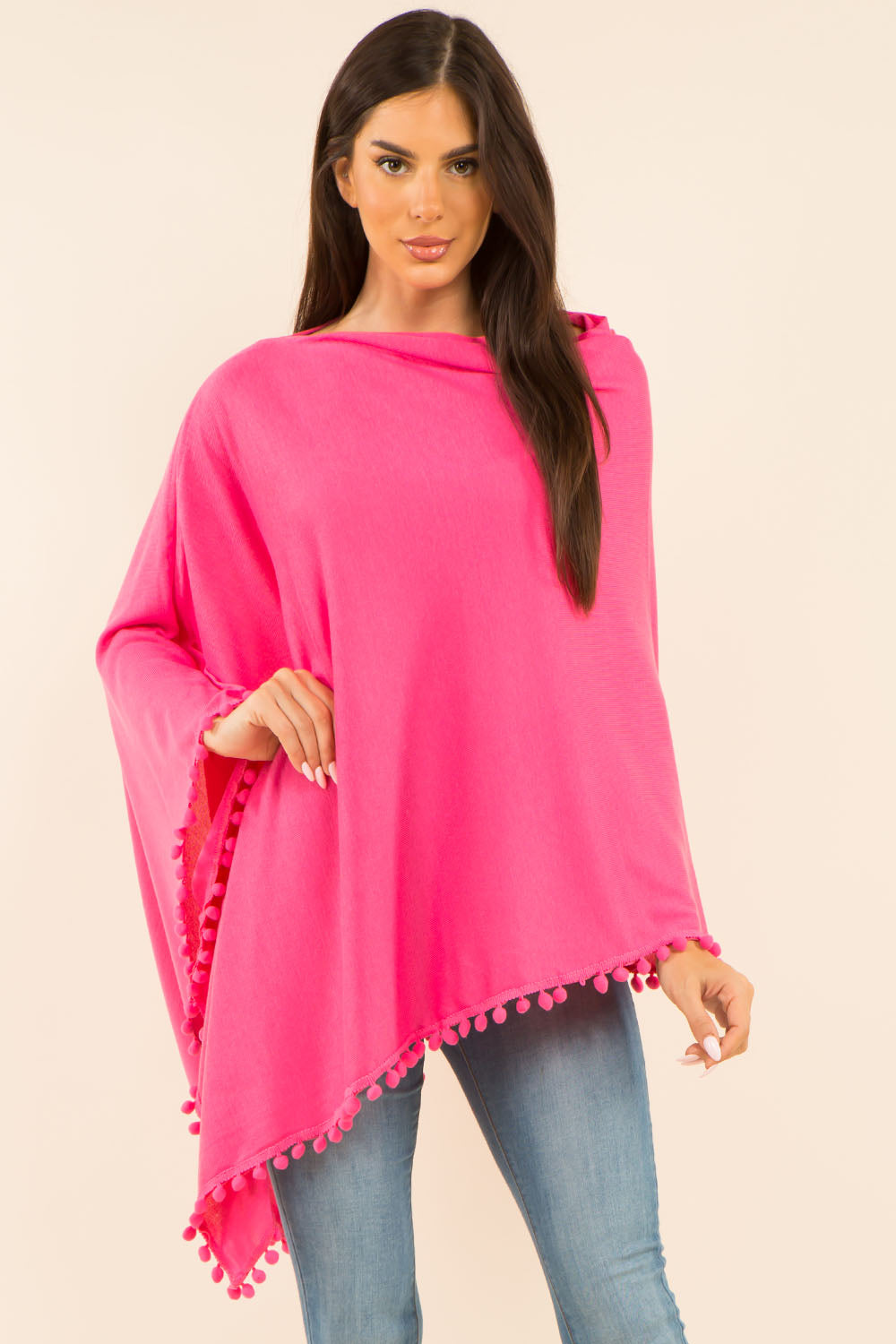 Pom Pom Poncho