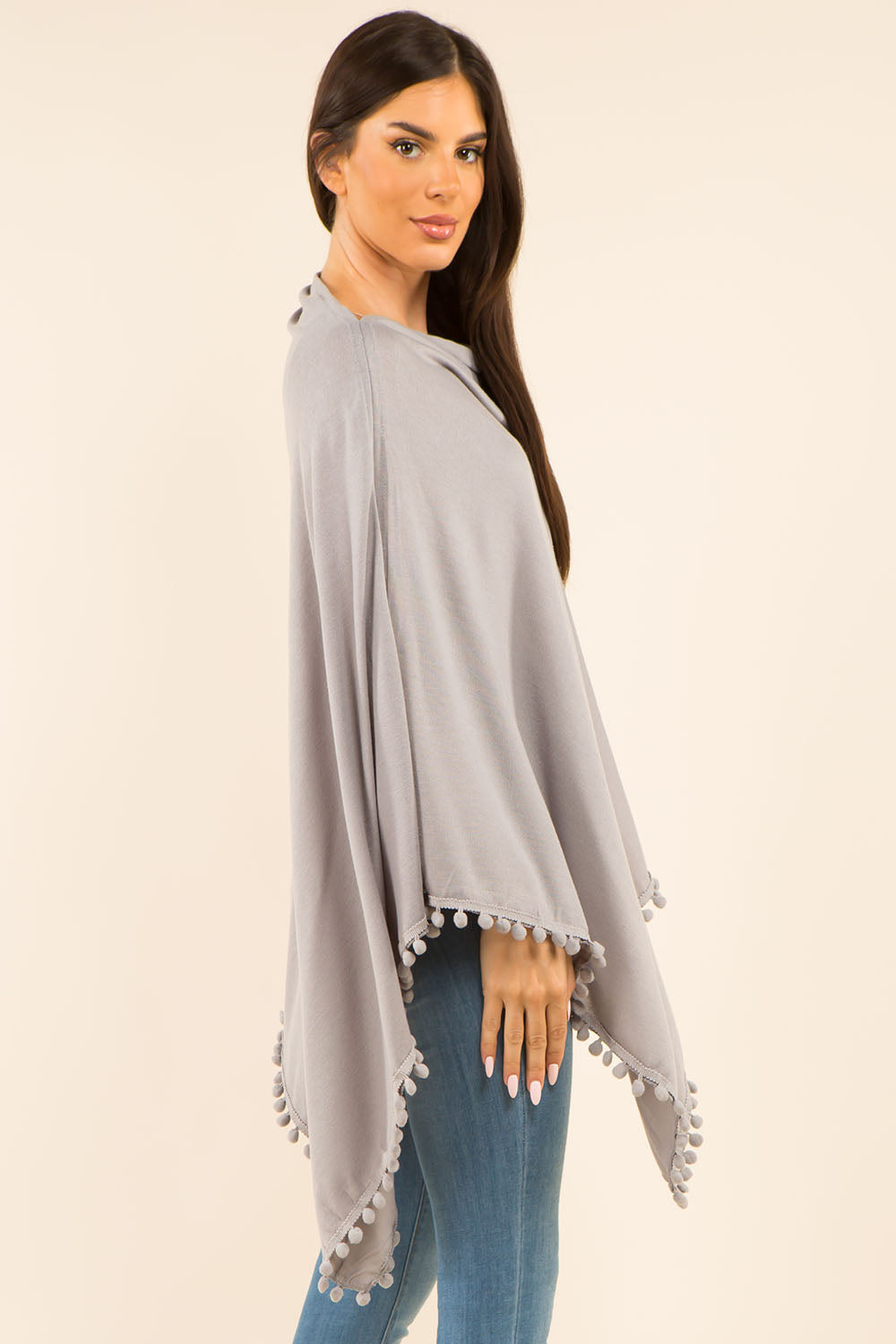 Pom Pom Poncho