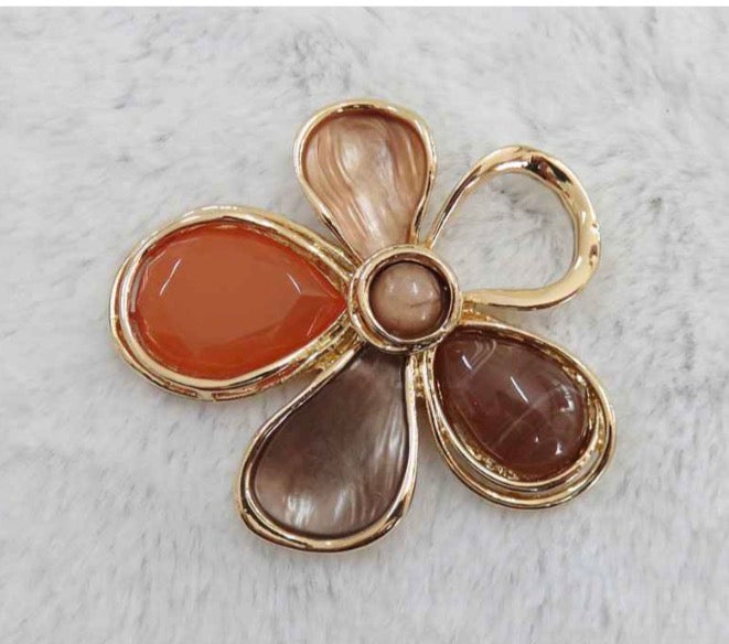 Flower Power Brooch