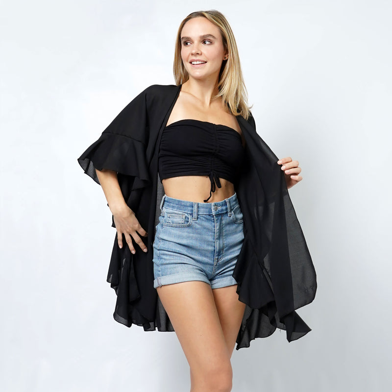 Janet Ruffle Kimono