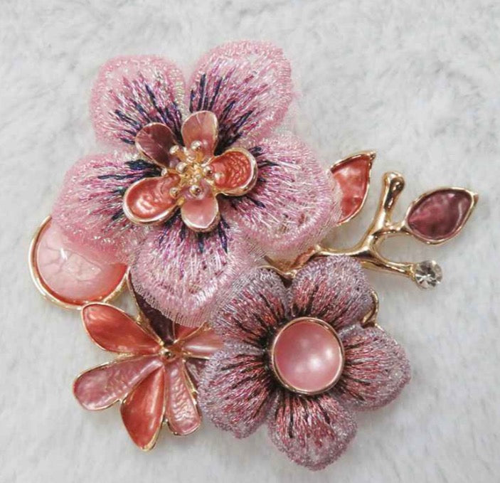 Alice Flower Brooch