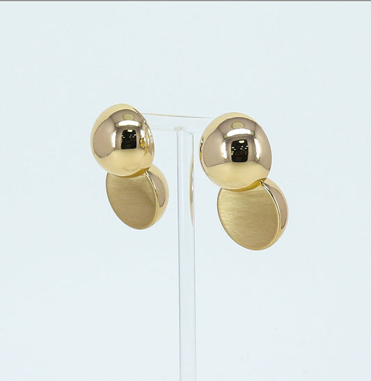 Double Dome Earrings