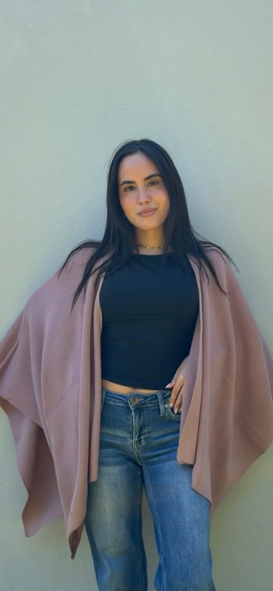 Shoulder Strap Ruana