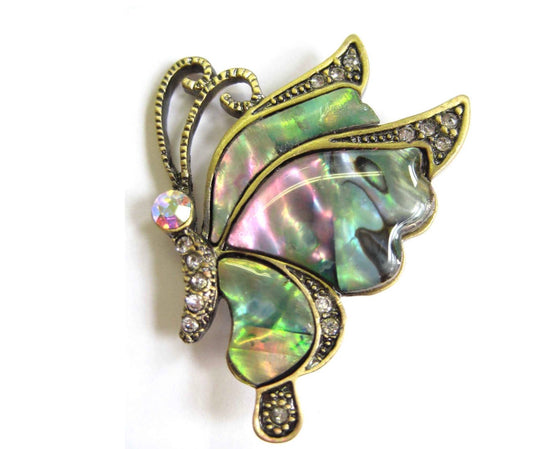 Tortoise Wings Brooch