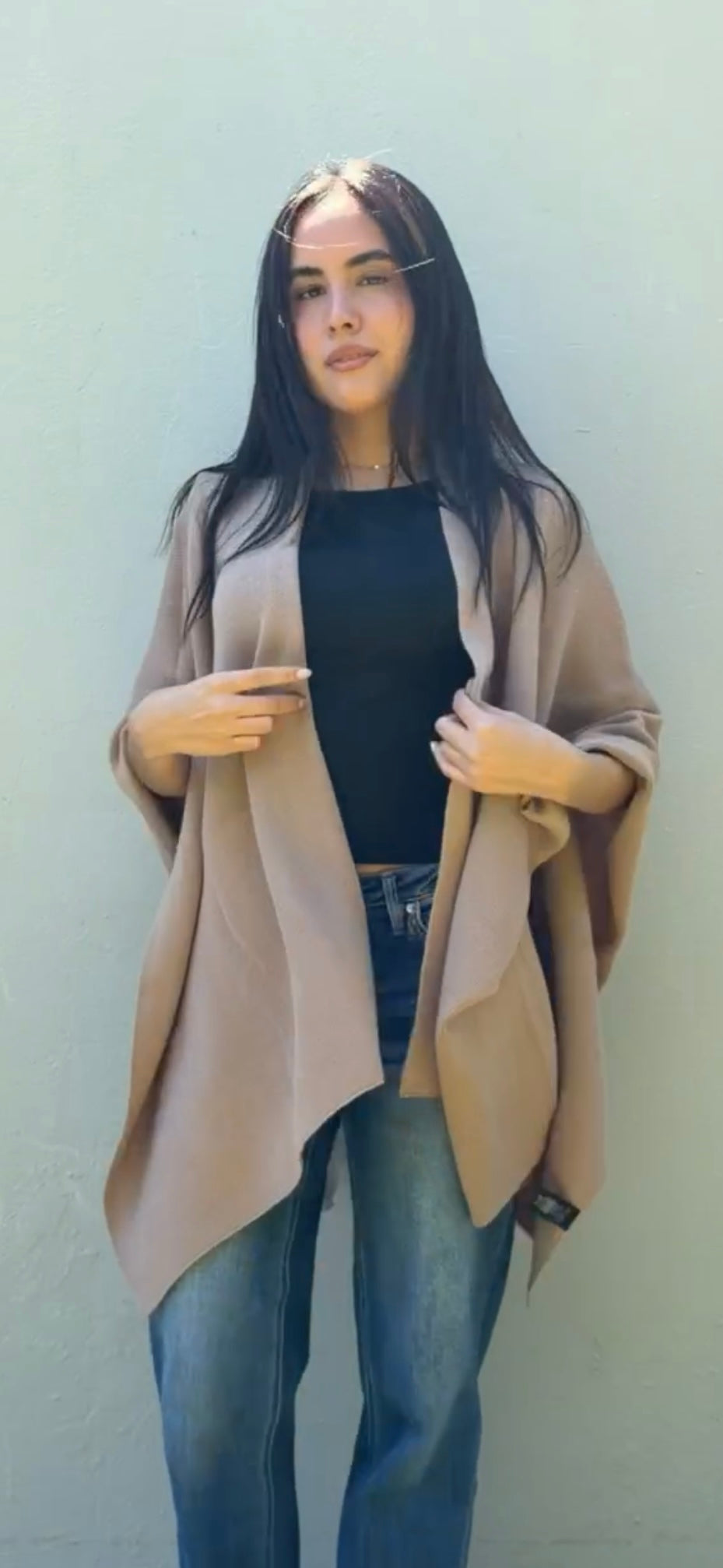 Shoulder Strap Ruana