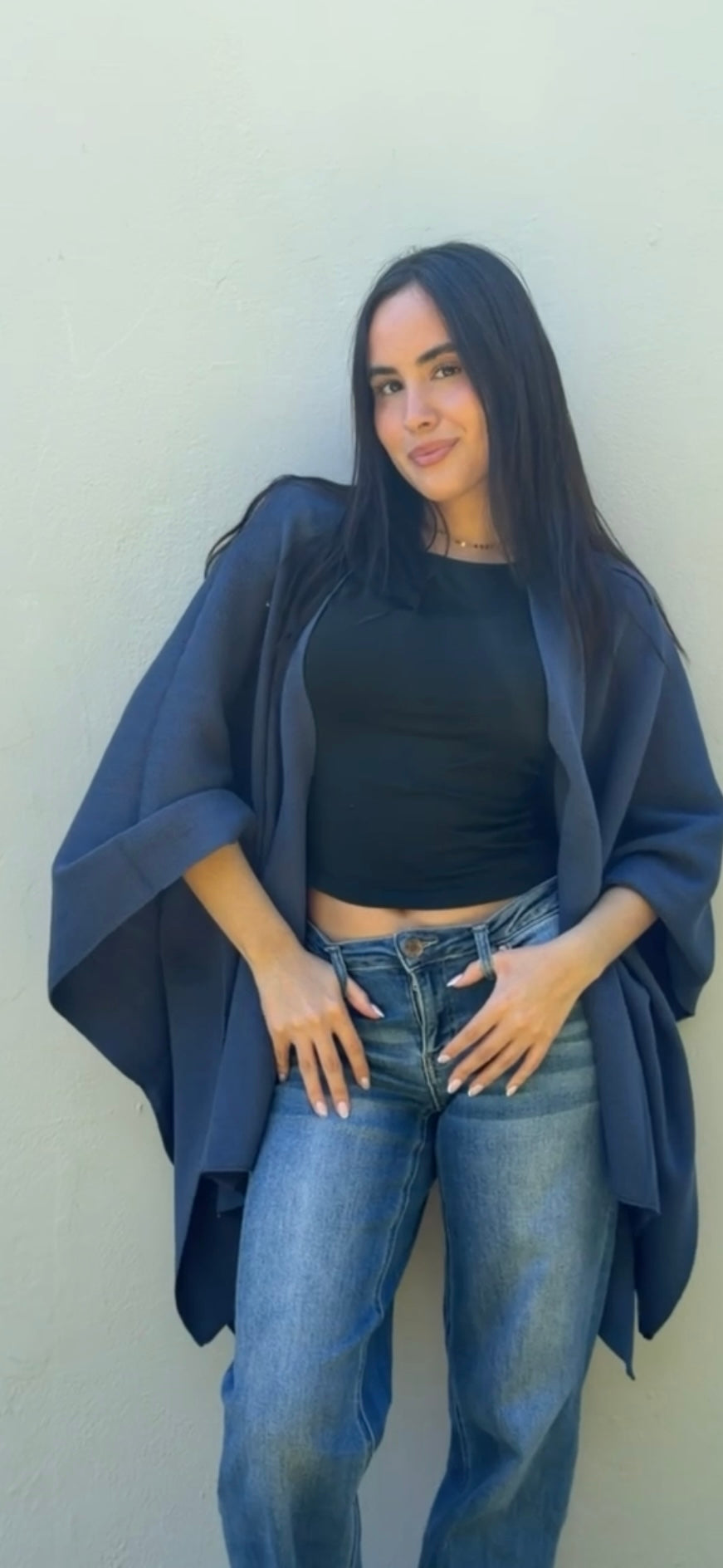 Shoulder Strap Ruana