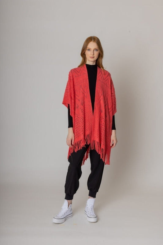 Geo Crochet Ruana