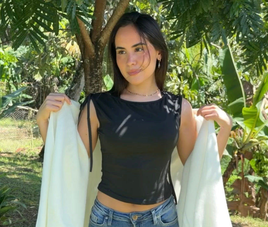 Shoulder Strap Ruana