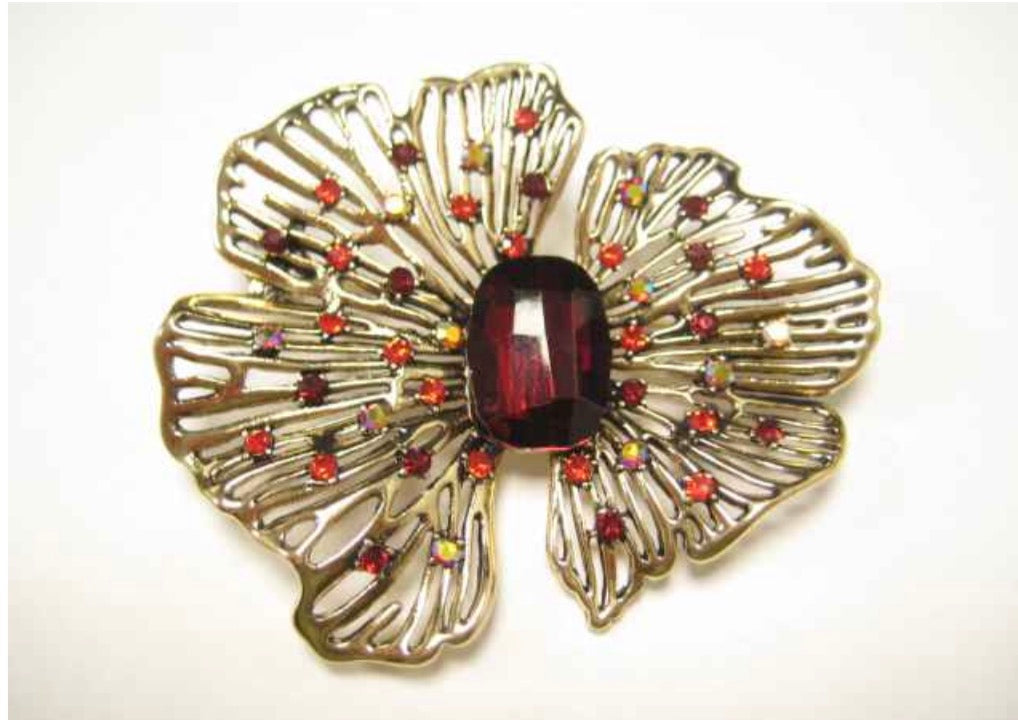Magnificent Flower Brooch