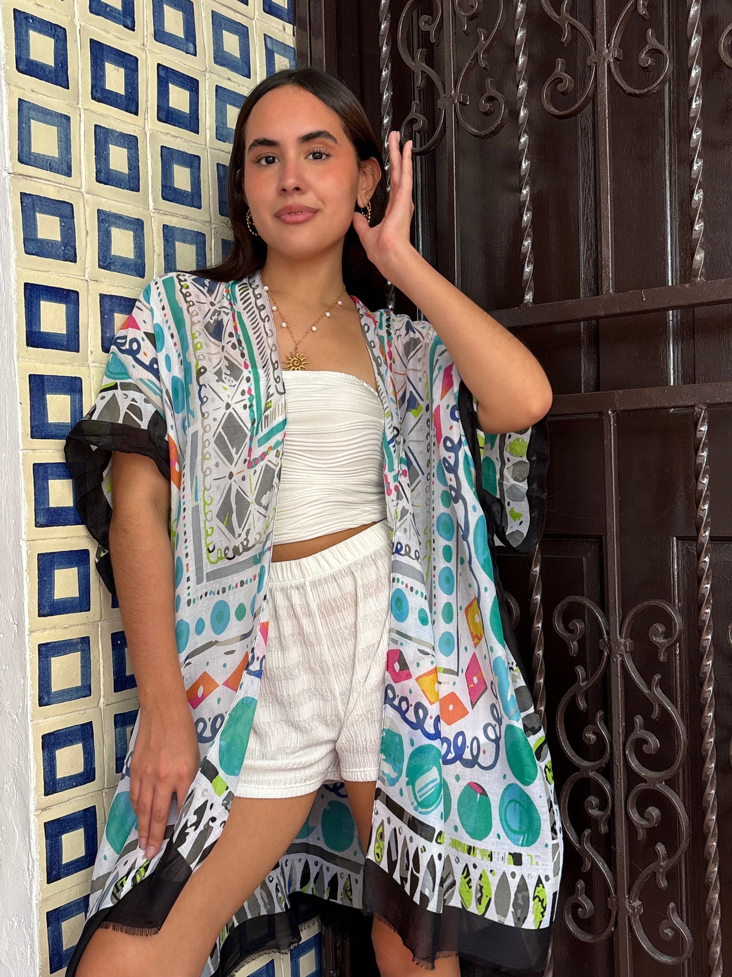 Happy Summer Kimono