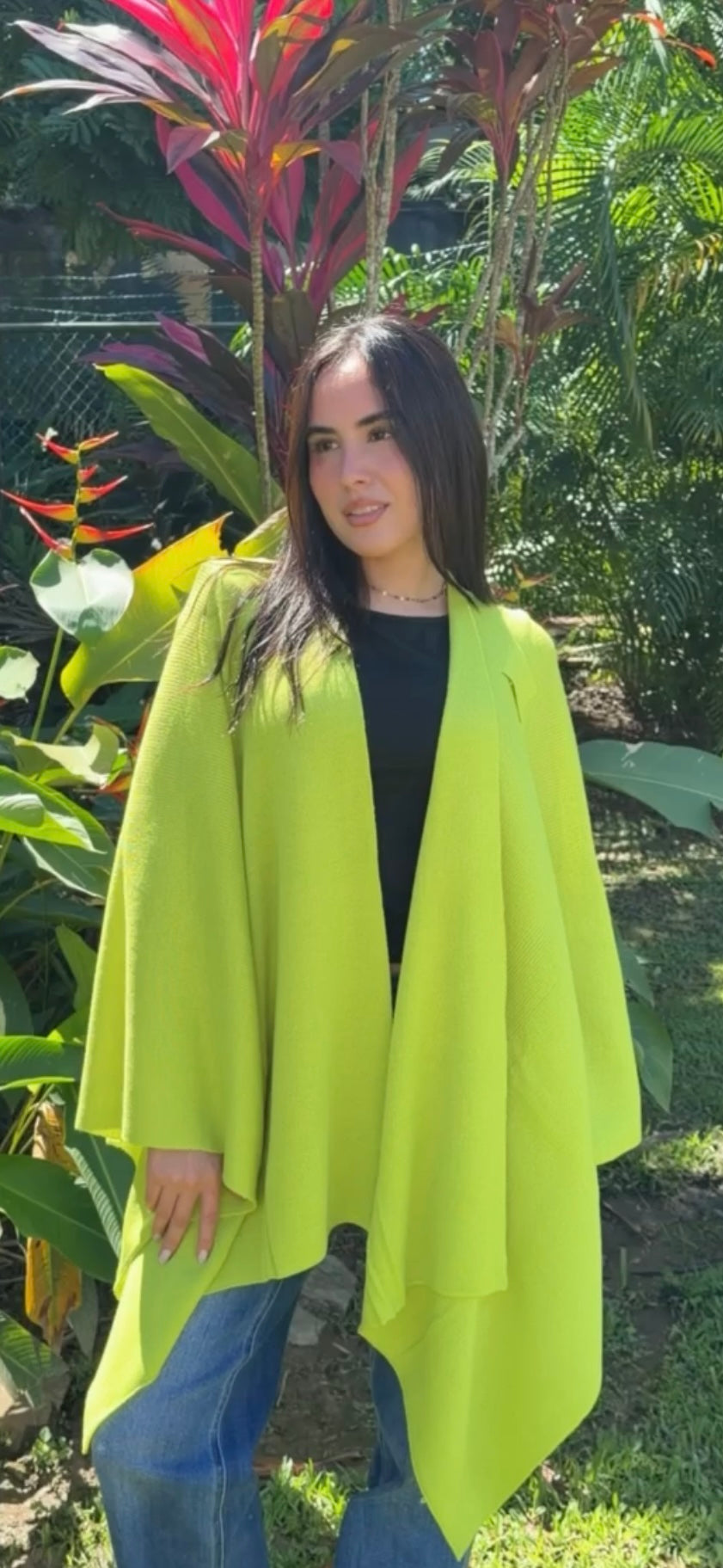 Shoulder Strap Ruana