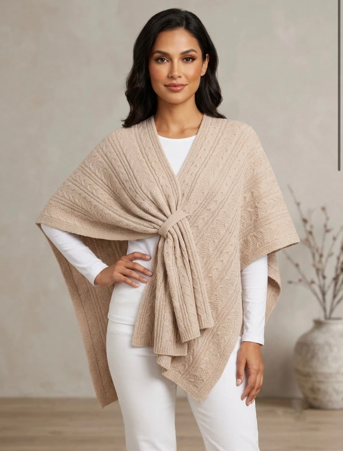 Cardigan Shawl Wrap
