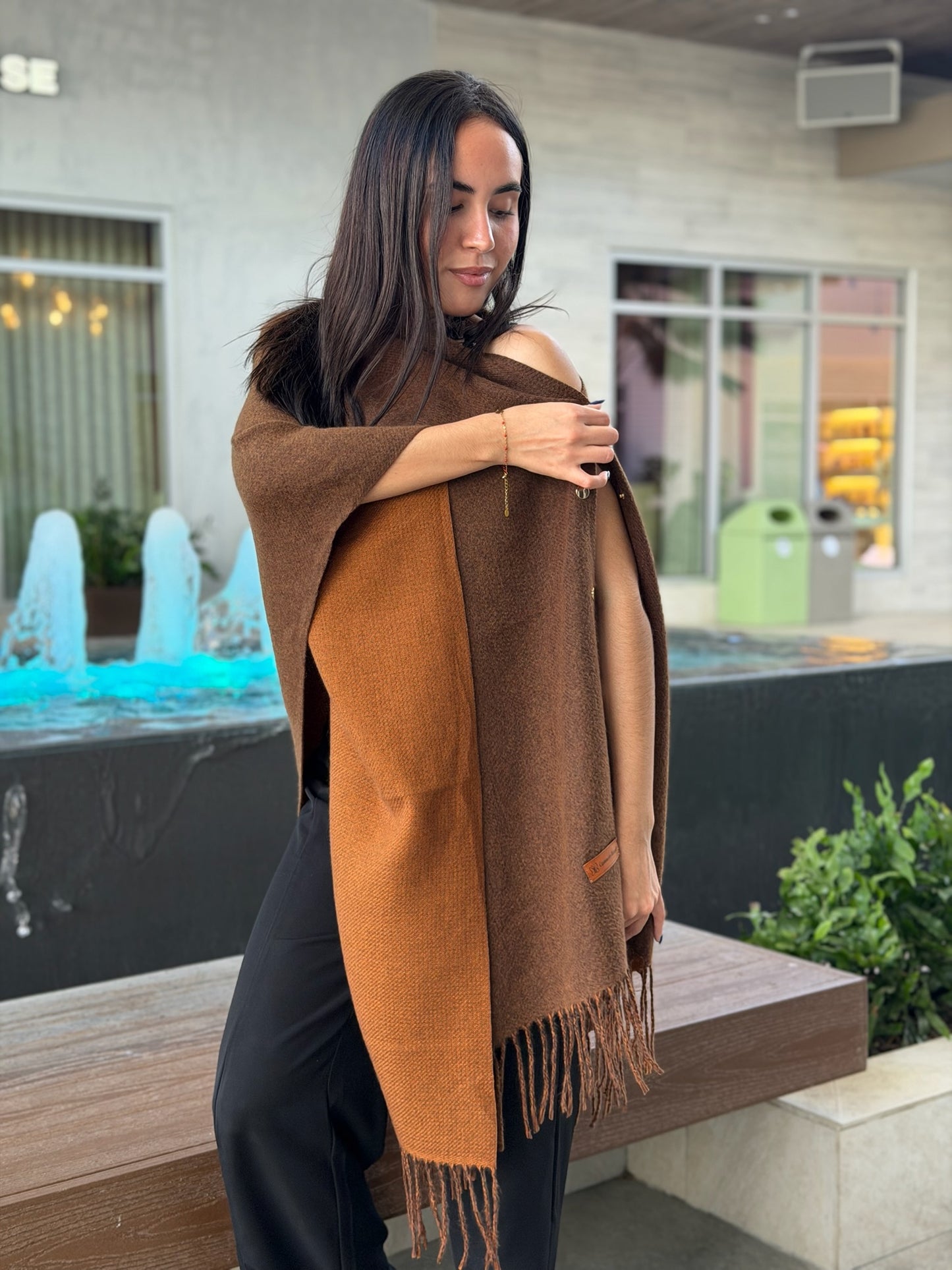 Camila Reversible Shawl