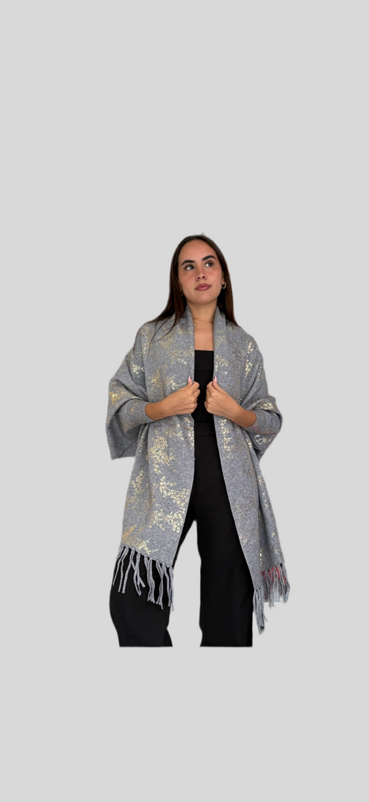 Fancy Foil Shawl
