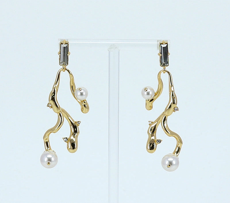 Ocean Coral Earrings