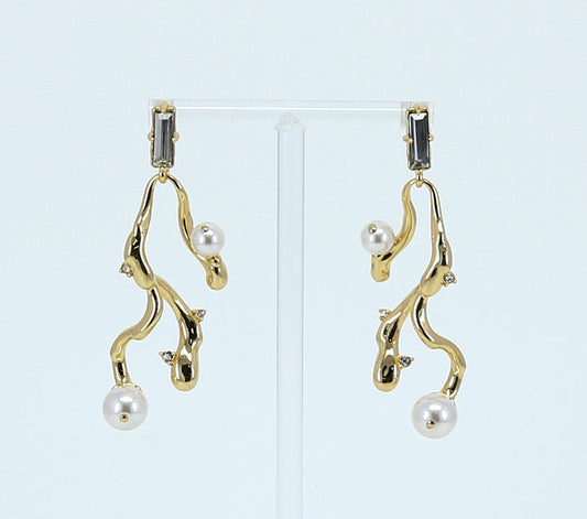 Ocean Coral Earrings