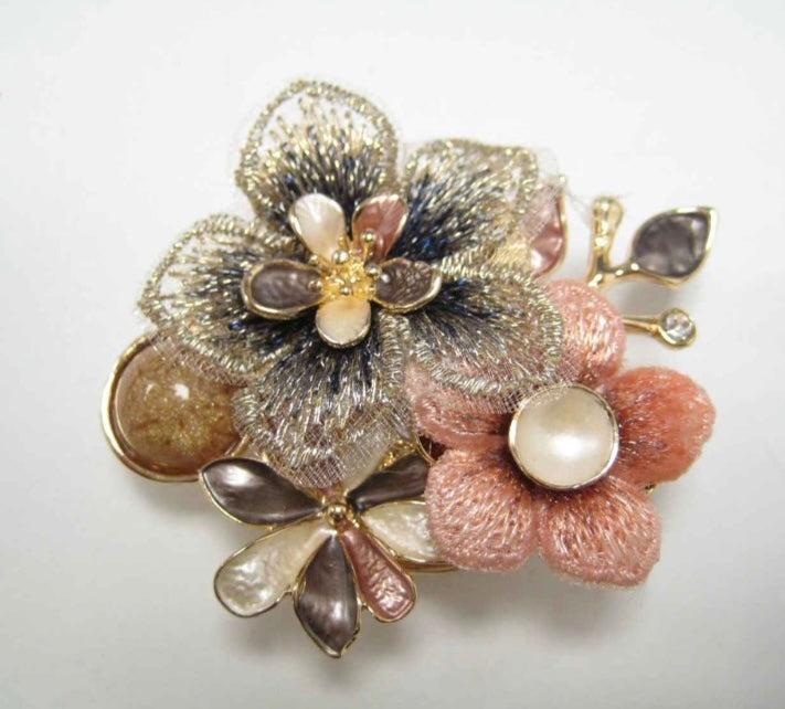 Alice Flower Brooch