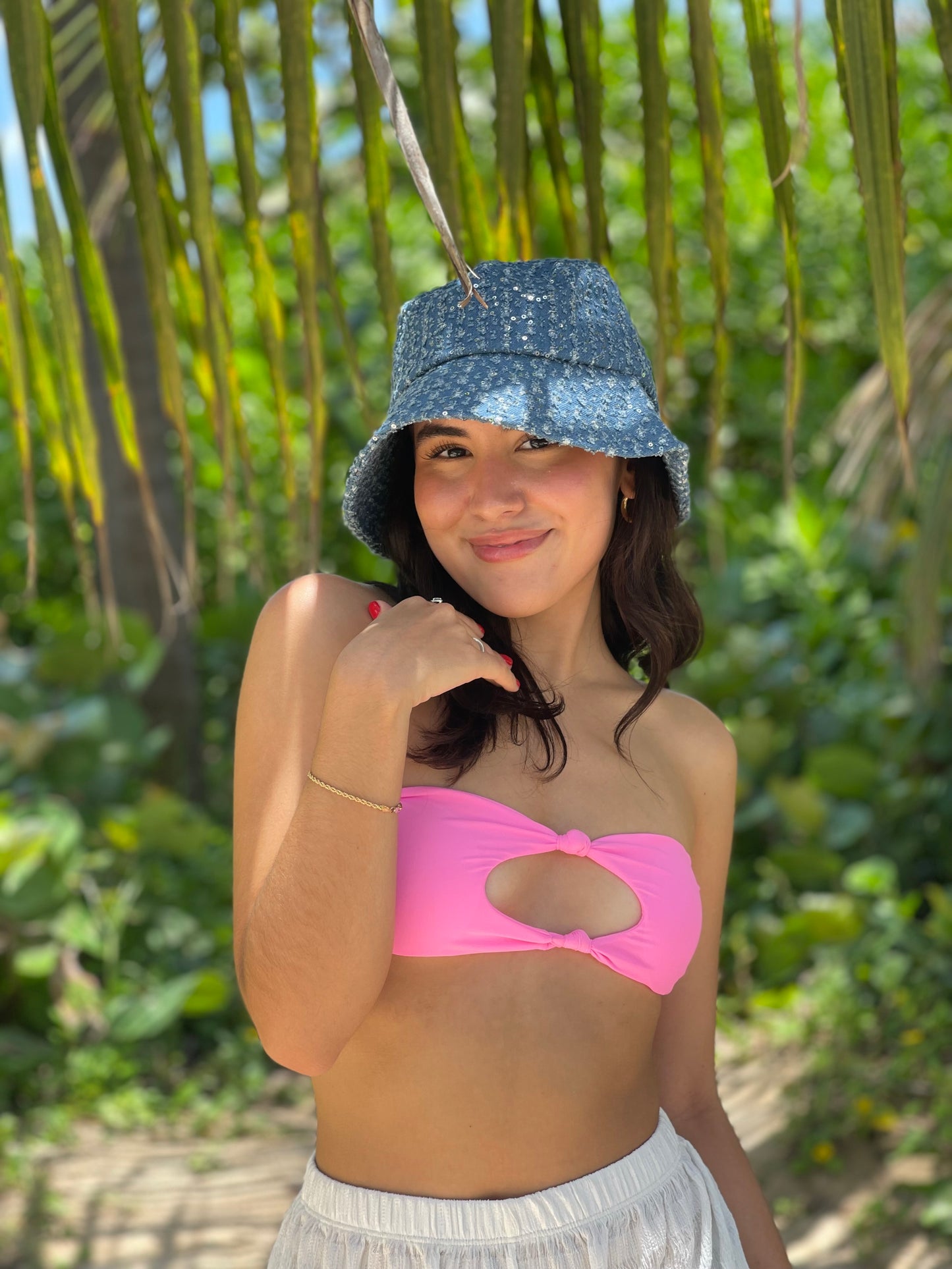 Denim Bucket Hat