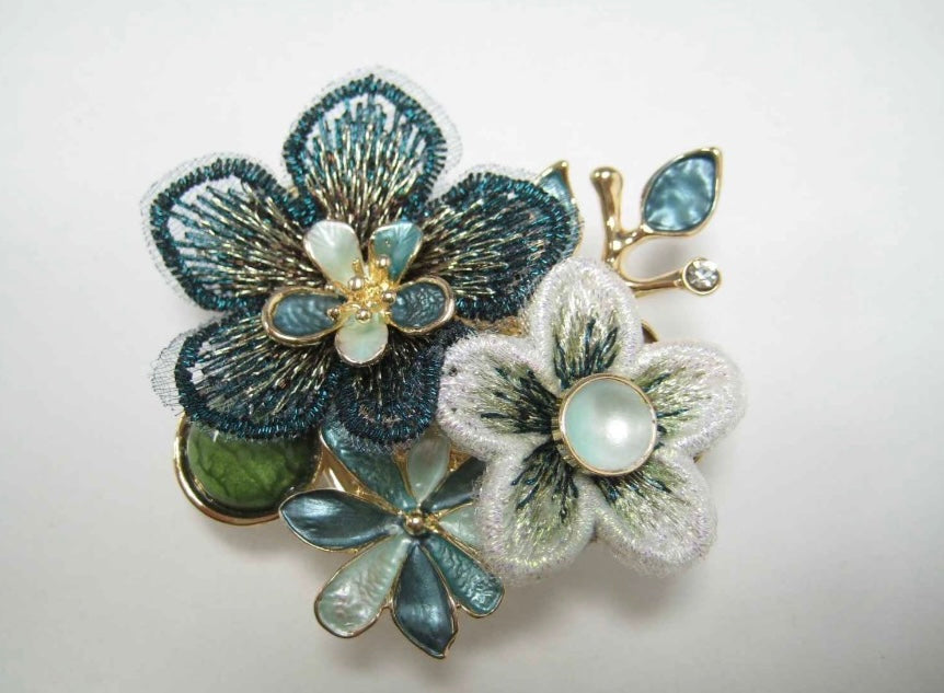 Alice Flower Brooch